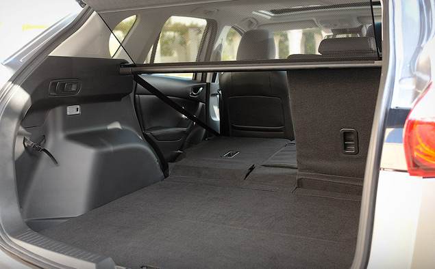 Складывающиеся сидения в Mazda CX-5