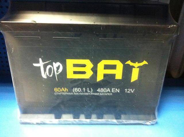 Аккумулятор Top Bat
