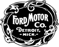Логотип Ford Motor Company. 1903