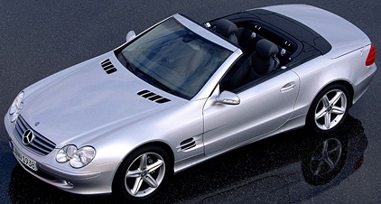 Дорогой, роскошный и очень быстрый Mercedes-Benz SL-class (R230)