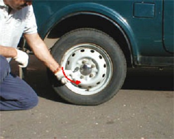 Инструкция по замене колеса