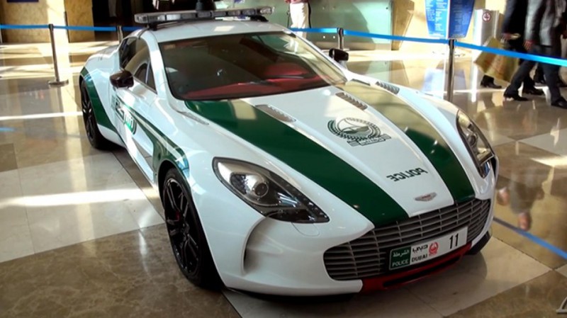 6. Aston Martin One-77 автомобили, богатство, дубай, полиция, роскошь
