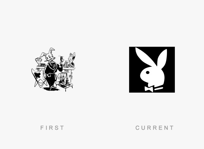 17. Playboy бизнес, логотипы, тогда и сейчас, фирмы