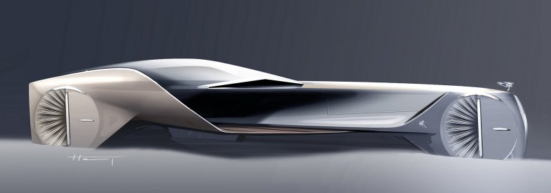 Rolls-Royce представил концепт-кар будущего к 100-летию BMW Vision Next 100, rolls-royce, концепт
