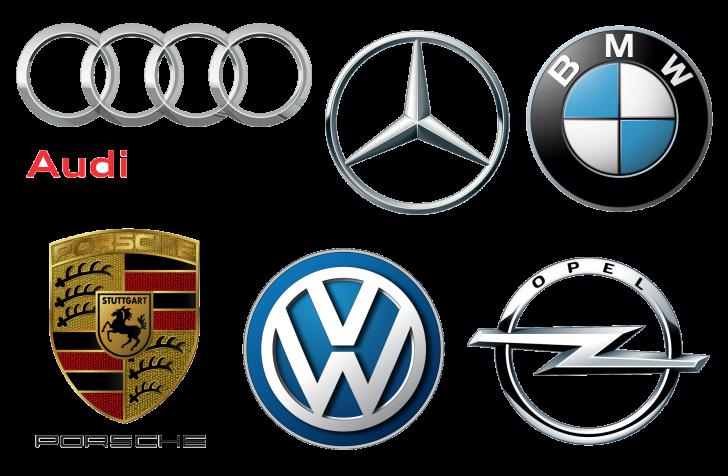 Логотипы немецких автомобилей