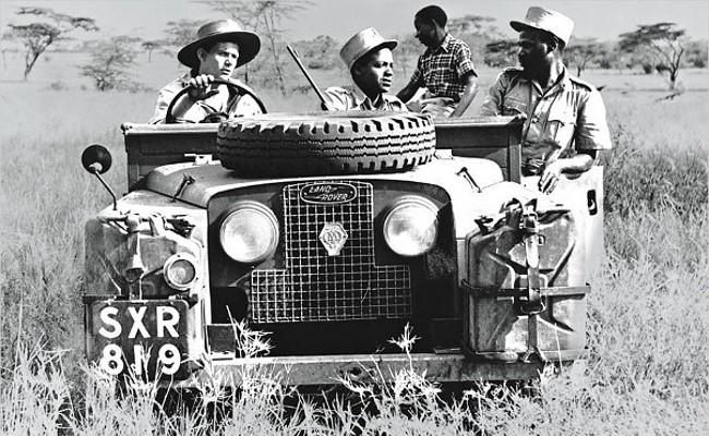 Land Rover Series II покоряет африканскую саванну
