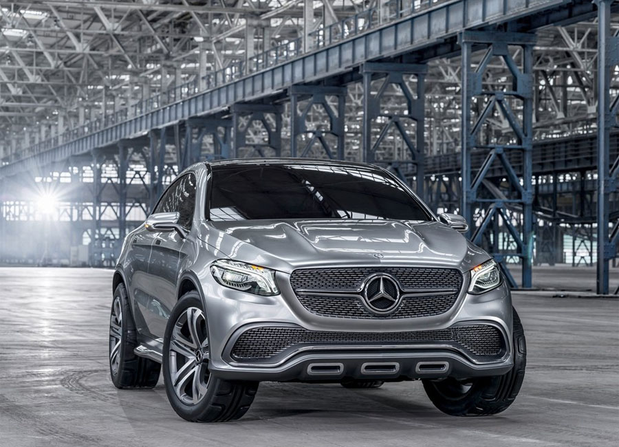 фото Mercedes Coupe SUV 2014 года