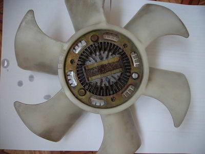 Ремонт вискомуфты вентилятора радиатора Паджеро