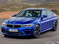 2018 BMW M5 (F90) = 305 км/ч. 600 л.с. 3.4 сек.