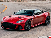 2019 Aston Martin DBS Superleggera = 342 км/ч. 725 л.с. 3.4 сек.