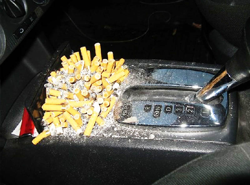 Как избавиться от табачного запаха в машине. фото 2