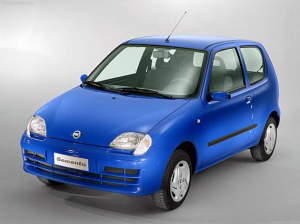Fiat Seicento - самые маленькие машины в мире
