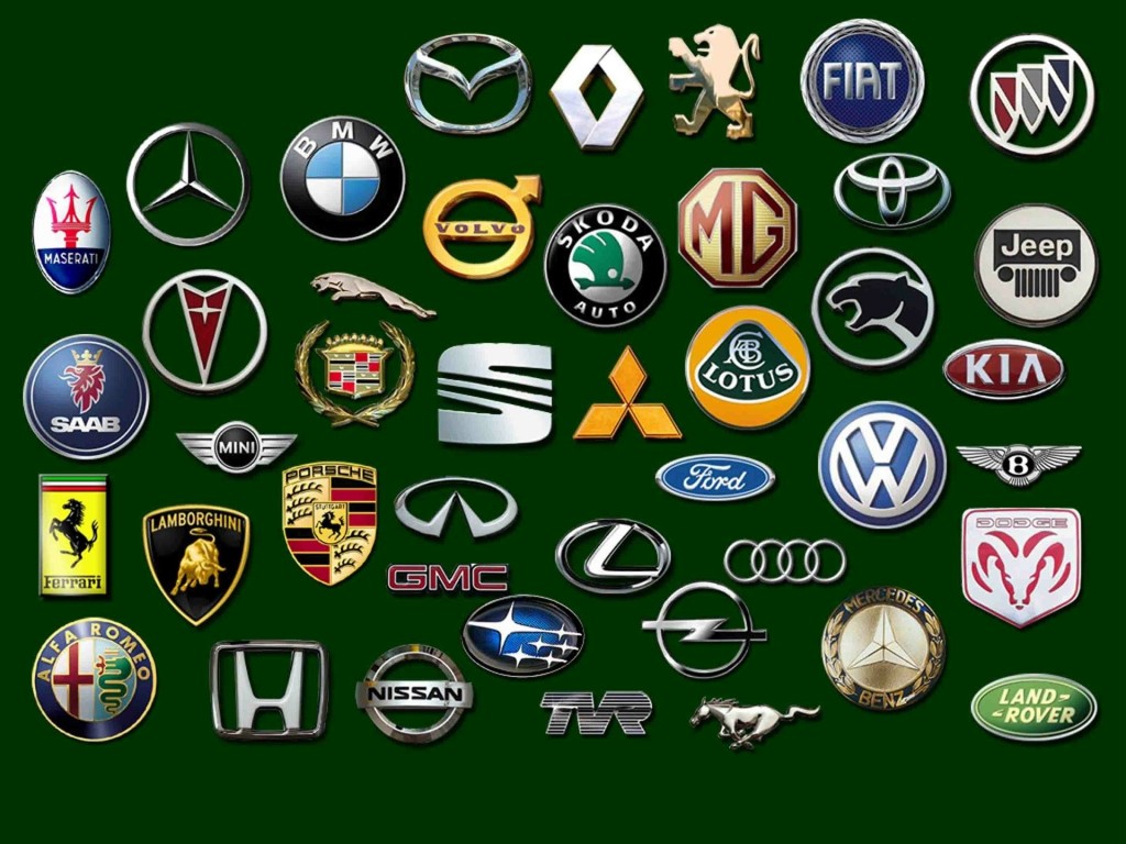 Значки марок самых популярных машин