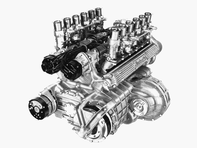 Двигатель Lamborghini V12 3.9L