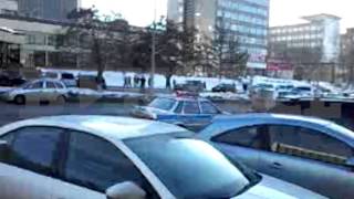 ДТП авто перевертыш в Перми ул Ленина
