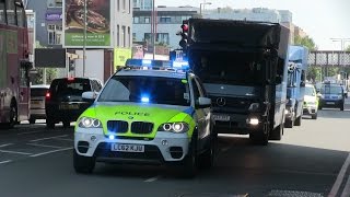 [4 BMW's ARV's ]Money Transfer Bank of England - City Of London Police