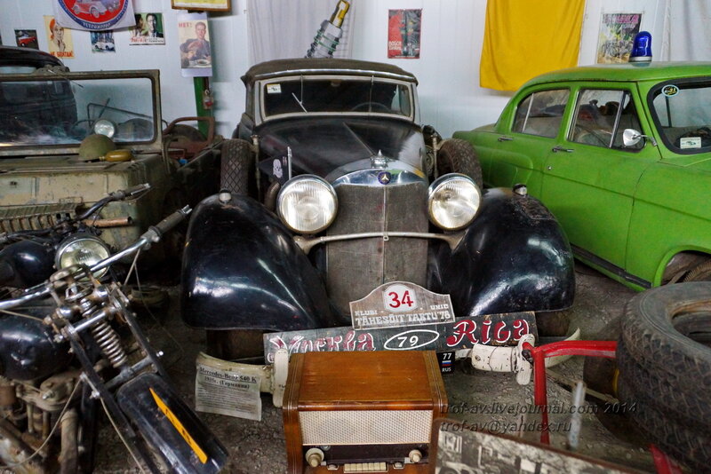 Mersedes-Benz 540K, 1935 г.. Ломаковский музей старинных автомобилей и мотоциклов, Москва