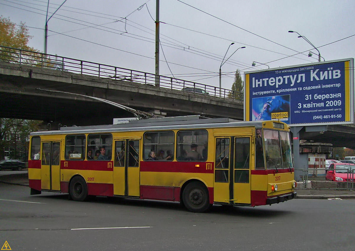 Троллейбусы, которые ездили в Киеве