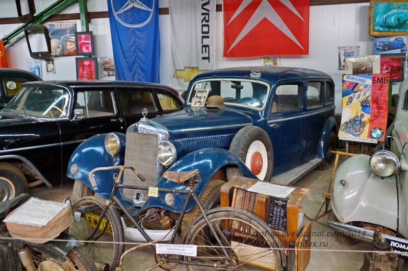 Mercedes-Benz 320 1939 Ломаковский музей старинных автомобилей и мотоциклов, Москва
