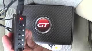 GT F37 - автомобильный регистратор - запись с двух внешних камер