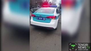 Патрульная машина сбила ребенка в Алматы