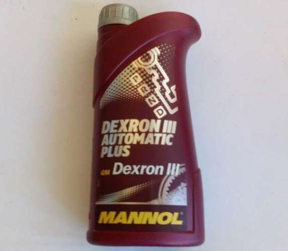 dexron iii ot mannol 573x500 - Какую жидкость заливают в гидроусилитель руля?