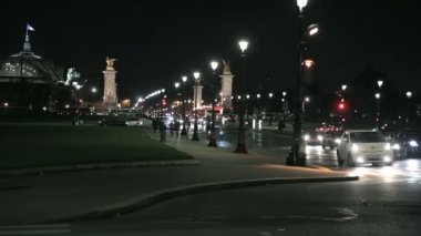 Шоссе в Париже — стоковое видео