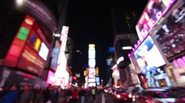 Город ночью — стоковое видео