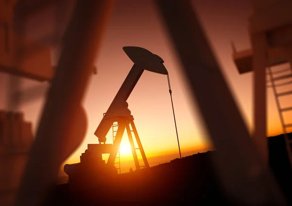 Нефтяной и энергетической промышленности — стоковое фото