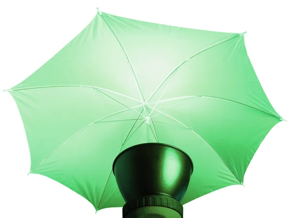 Освещение зонтик — стоковое фото