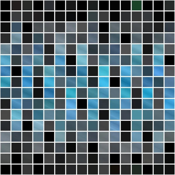 Голубые квадраты шаблон — стоковое фото